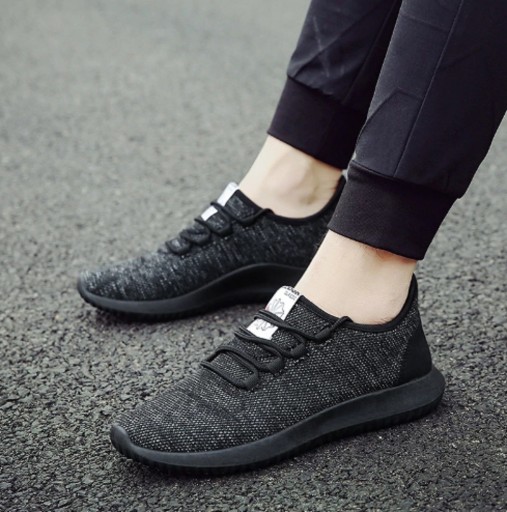 Kvalitets herresneakers i lærred J1967