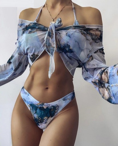 Kvinders bikini og crop top