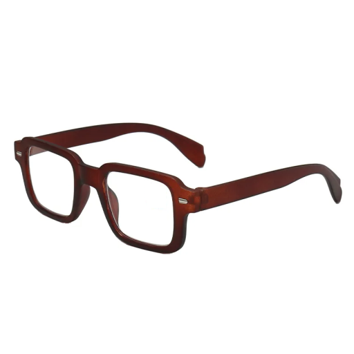 Kwadratowe plastikowe okulary do czytania +4,00 Ochrona przed niebieskim światłem Stylowe okulary do pracy przy komputerze Lekka oprawka Nowoczesny wygląd