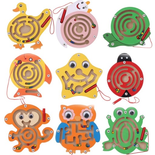 Labyrinthe magnétique animaux