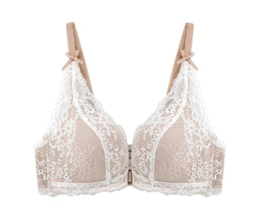Lace Bra with Front Fastening