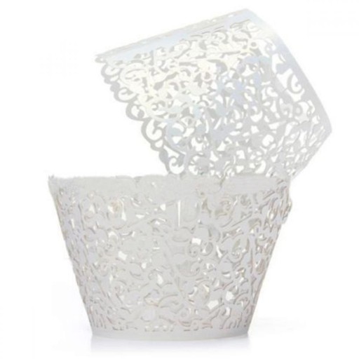 Lace Muffin Cases 12 pcs
