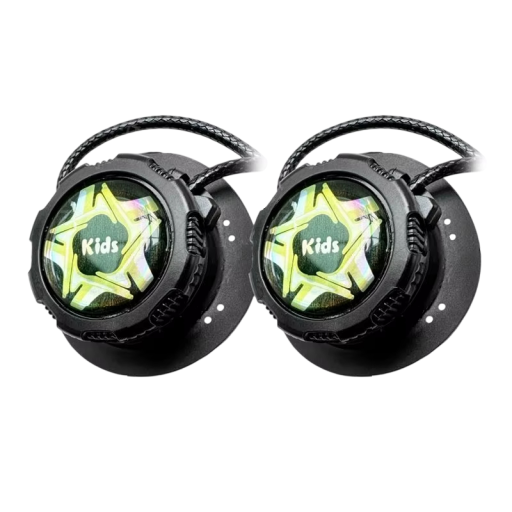 Lacets Élastiques Automatiques pour Enfants 1,2 m avec Boucles Pivotantes Sans Nouage Design Moderne Enfilage et Désenfilage Rapides