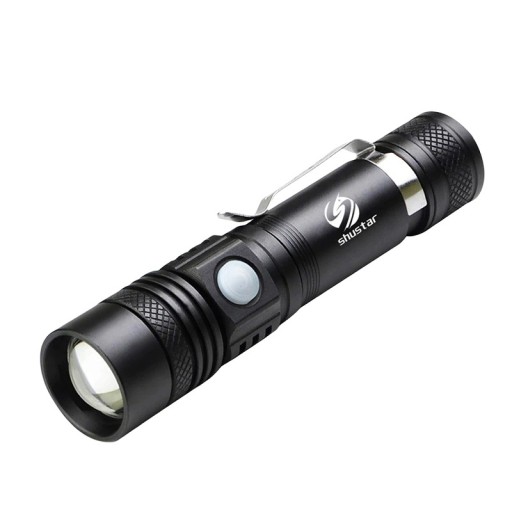 Ladattava LED-taskulamppu 1000 lumenia