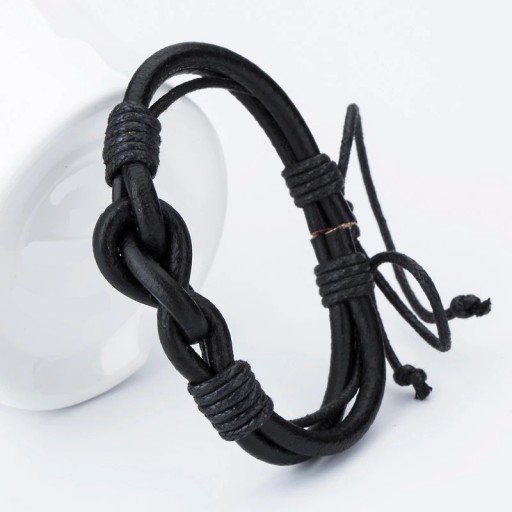 Läderarmband för män H278