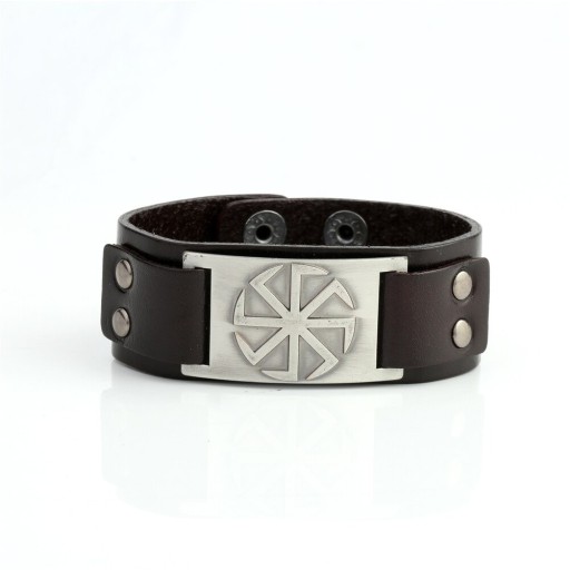 Läderarmband för män H588