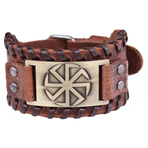 Läderarmband för män H588