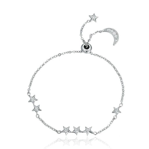 Ladies' Adjustable Bracelet with Stars