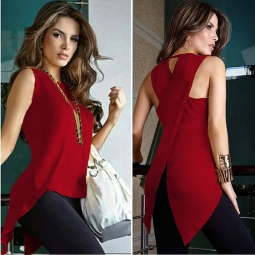 Ladies' Asymmetrical Top B98
