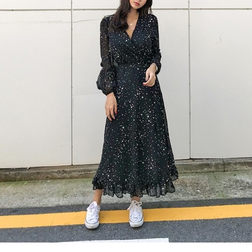 Ladies' Black Dress Gail