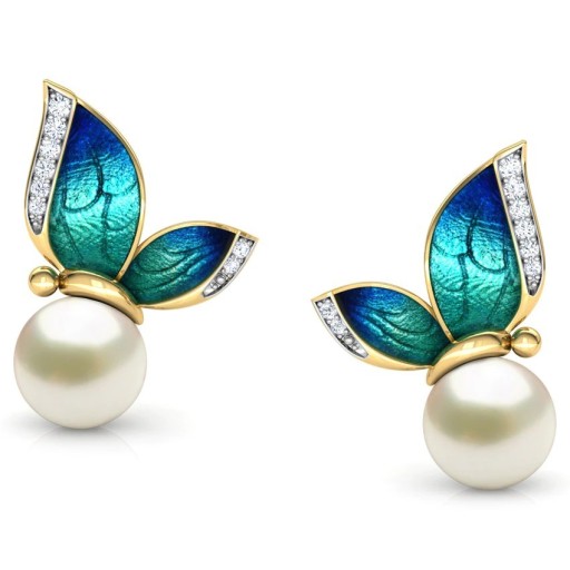 Ladies' Butterfly Earrings G1048