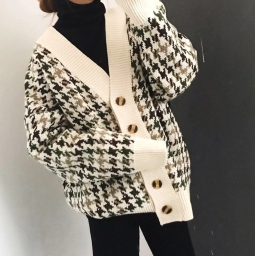 Ladies' Cardigan with Buttons A2335