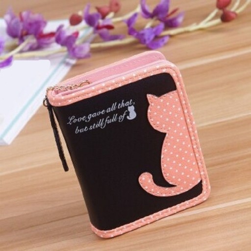Ladies' Cat Wallet M211