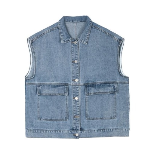 Ladies' Denim Waistcoat P1572