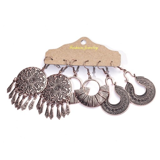 Ladies' Drop Earrings 3 Pairs G1018