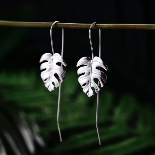 Ladies' Drop Earrings Leaf