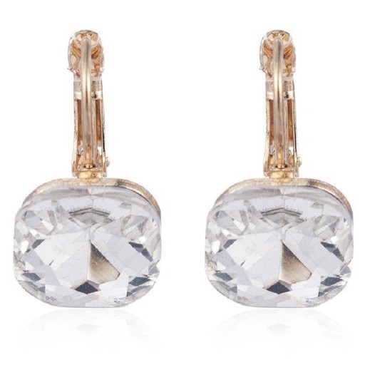 Ladies' Drop Earrings with Crystal G538