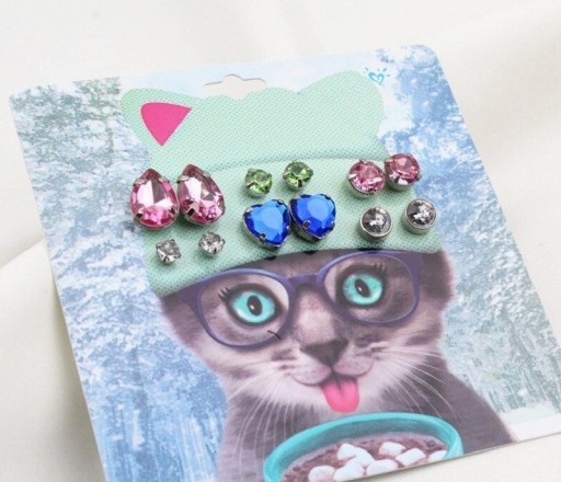 Ladies' Earrings 6 Pairs G1262