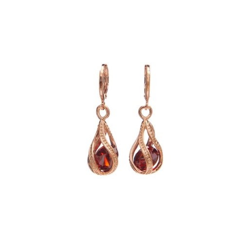 Ladies' Earrings with Crystal G876