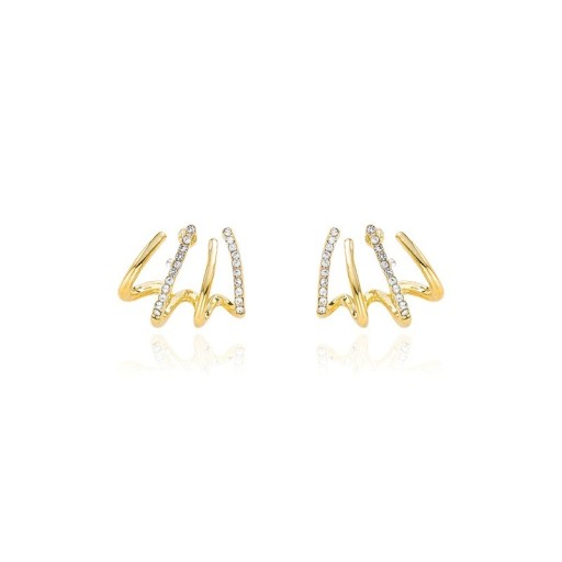 Ladies' Earrings with Zircons G425