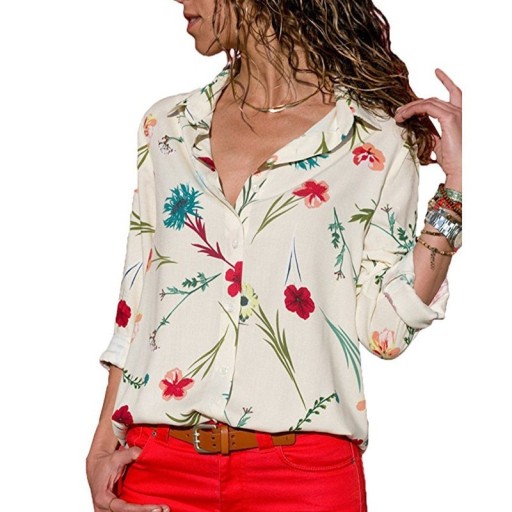 Ladies' Floral Shirt