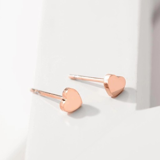 Ladies' Heart Stud Earrings G670