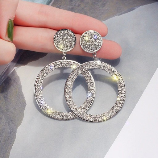 Ladies' Hoop Drop Earrings R108