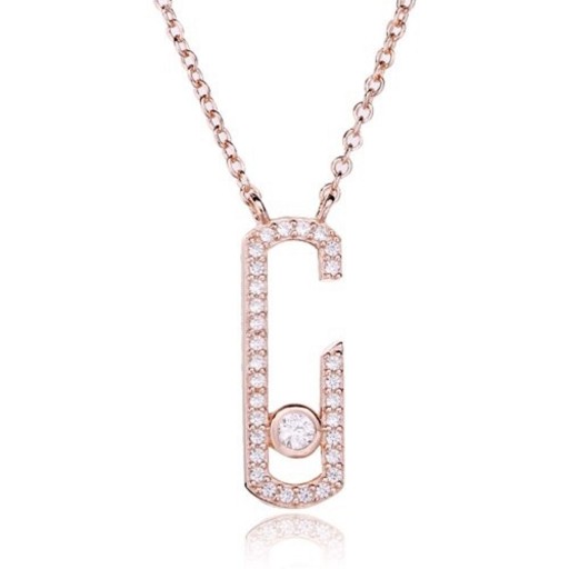 Ladies' Necklace Letter C