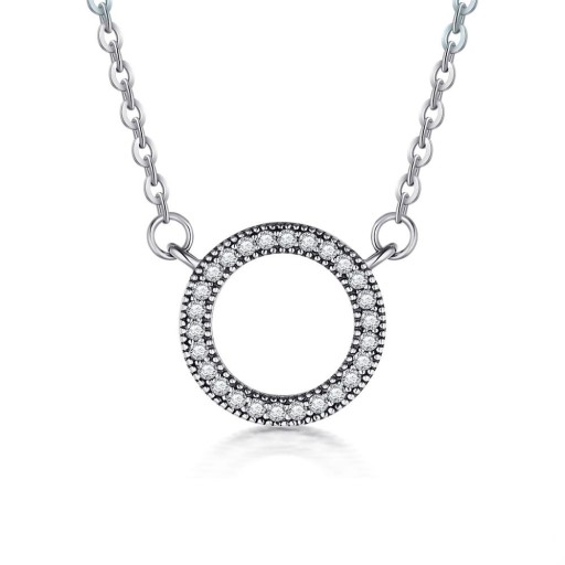 Ladies' Necklace with Circle M45