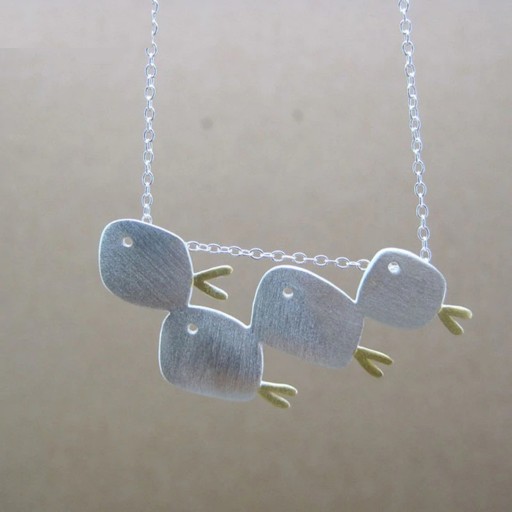 Ladies' Necklace with Fish