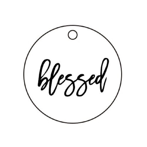 Ladies' Necklace with Inscription C1080