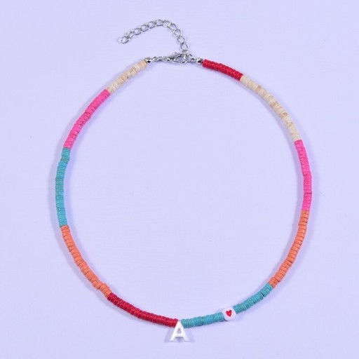 Ladies' Necklace with Letter D227