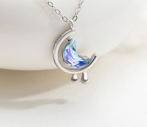 Ladies' Necklace with Moon G535
