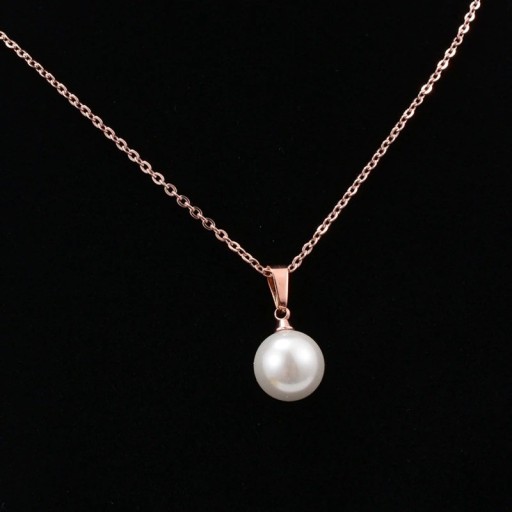 Ladies' Necklace with Pearl D347