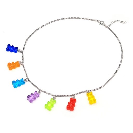 Ladies' Necklace with Teddy Bears