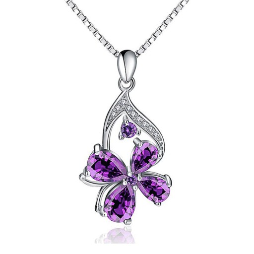 Ladies' Pendant with Amethyst