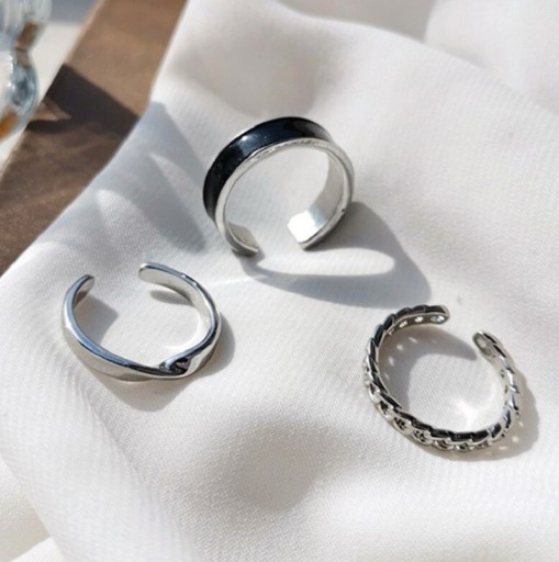 Ladies' Ring Set of 3 D2461