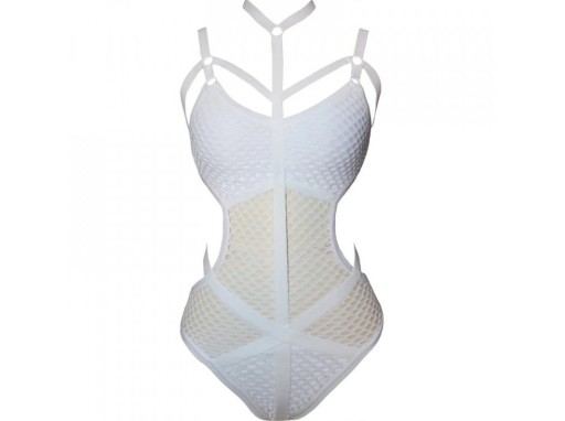 Ladies' Sexy Mesh Bodysuit