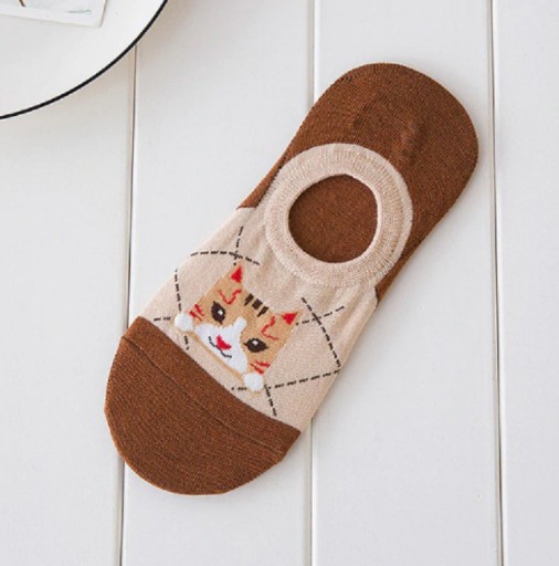 Ladies' Short Socks - Cats