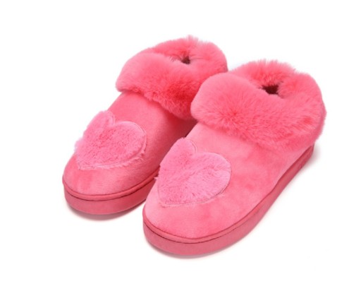 Ladies' Slippers with Heart