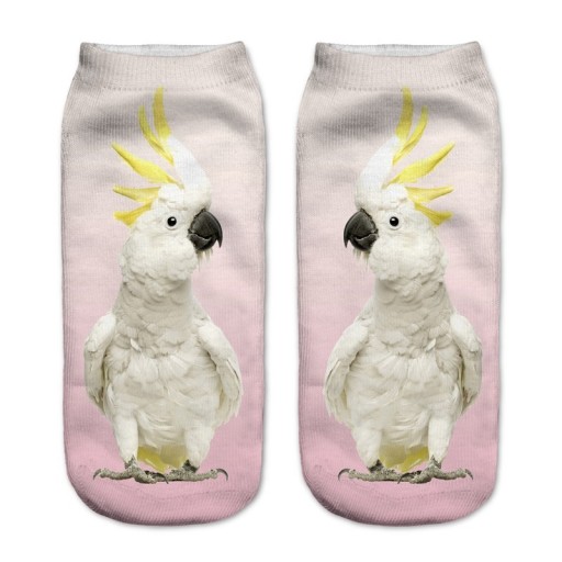 Ladies' Socks with 3D Print - Animals