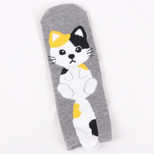 Ladies' Socks with Animals Cotton Polyester