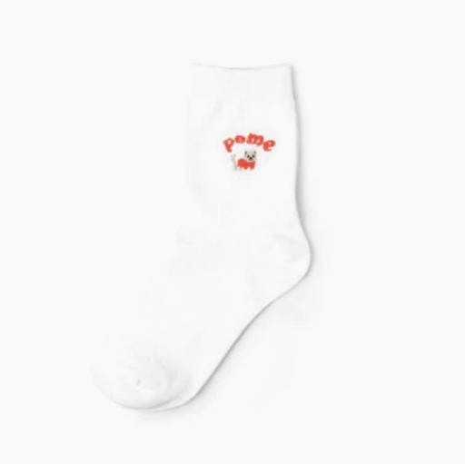 Ladies' Socks with Dog A897