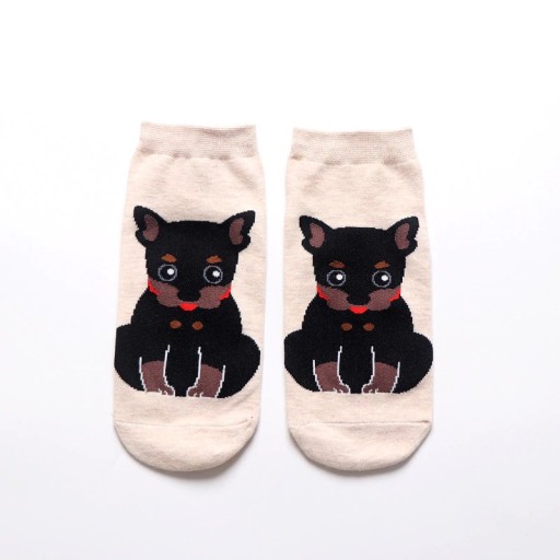 Ladies' Socks with Dog