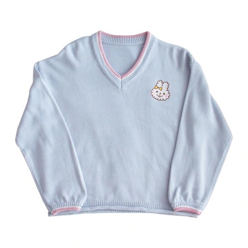 Ladies' Sweater with Rabbit A2351