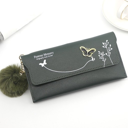 Ladies' Wallet with Butterfly J103