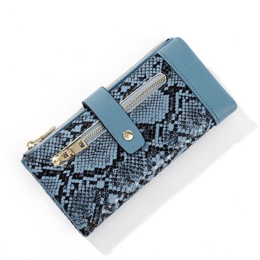 Ladies' Wallet with Snake Pattern J104