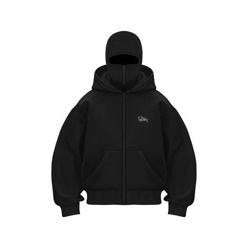 Ladies' Zip-Up Hoodie with Hood and Zip Neck Stylish Hoodie with Pockets Made of Cotton and Polyester Comfortable Leisurewear