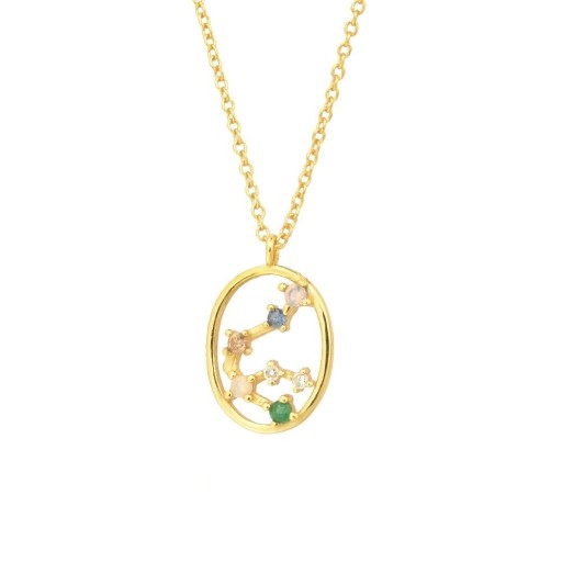 Ladies' Zodiac Sign Necklace D391