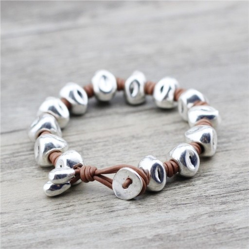 Læderarmbånd H371